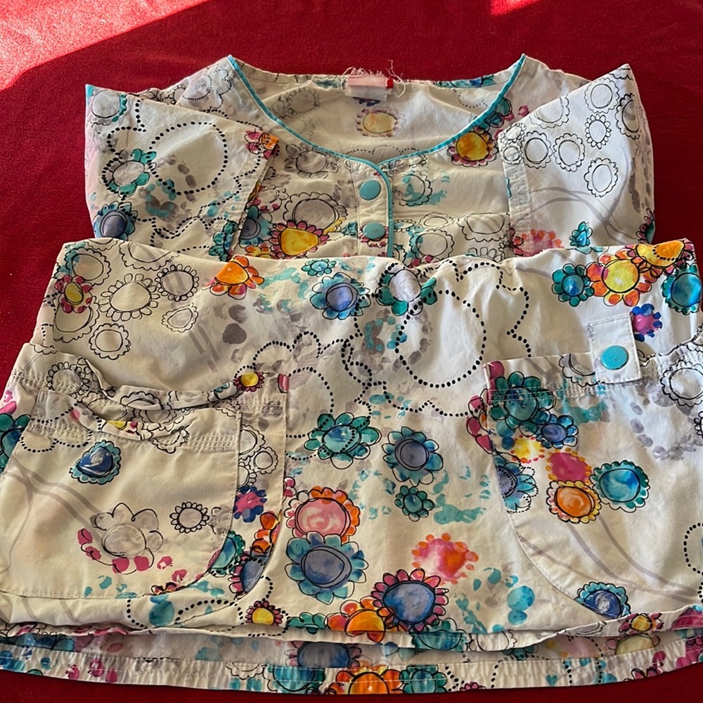Dickies Scrub Top
